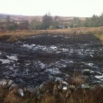 The site at Cashelard which Gardai dug up in the search for missing Mary Boyle