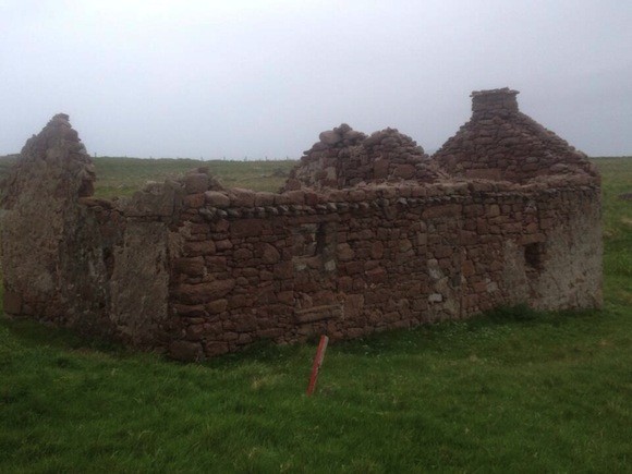 The ruined cottage on Gola Island
