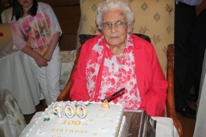 Annie celebrates her 100th birthday