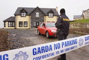 The house in Carrigans in which the drugs factory was based.