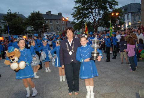 Donegal Town Mayor Patricia Callaghan and Katlyn Duffy