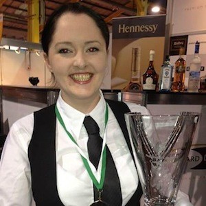 Champion cocktail maker Deirdre Byrne.