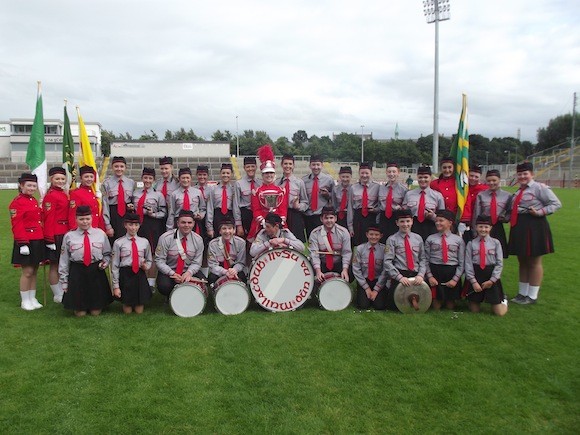 The victorious Mullaghduff band