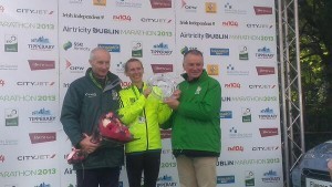 Maria McCambridge Dublin Marathon 2013 Image credit: @DublinMarathon