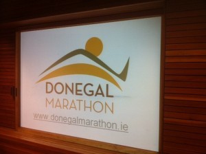 The Donegal Marathon logo which was designed by LYIT Art and Design student Samantha McGinley from Letterkenny.