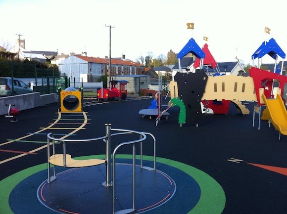 The new Raphoe Playground will open later today.