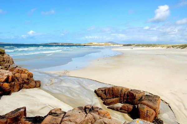 The beautiful Carrickfin Beach is well worth a walk on with your dad today. 
