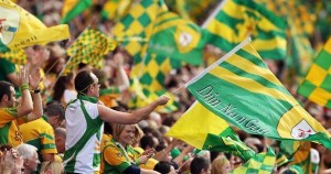 Donegal fans bought plenty of flags!