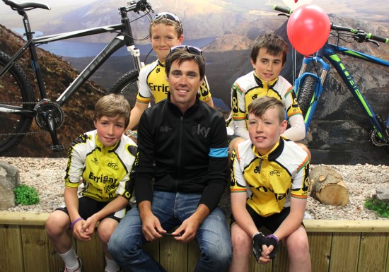 Philip Deignan on his visit recent to Cope Cycles with the Errigal Youths