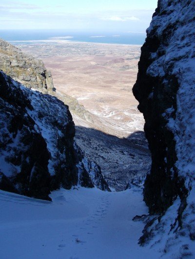 Winter climbing ireland