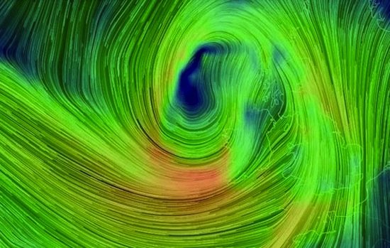 Storm rachel is on the way to Donegal today.
