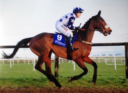 Marina in full flow at Fairyhouse.