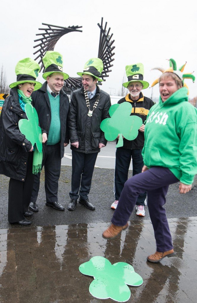 Letterkenny Chamber St Patrcik's Day launch Photo- Clive Wasson