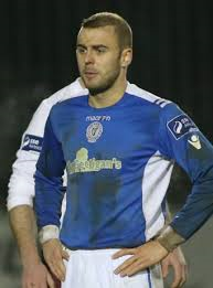 Damien McNulty returned to the Harps side tonight after injury but missed a penalty late on. 
