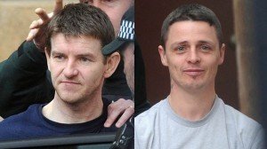 Gary McDaid (left) fined for cigarette smuggling and Seamus McLaughlin jailed for 12 years for having lethal mortar bombs shipped from Donegal