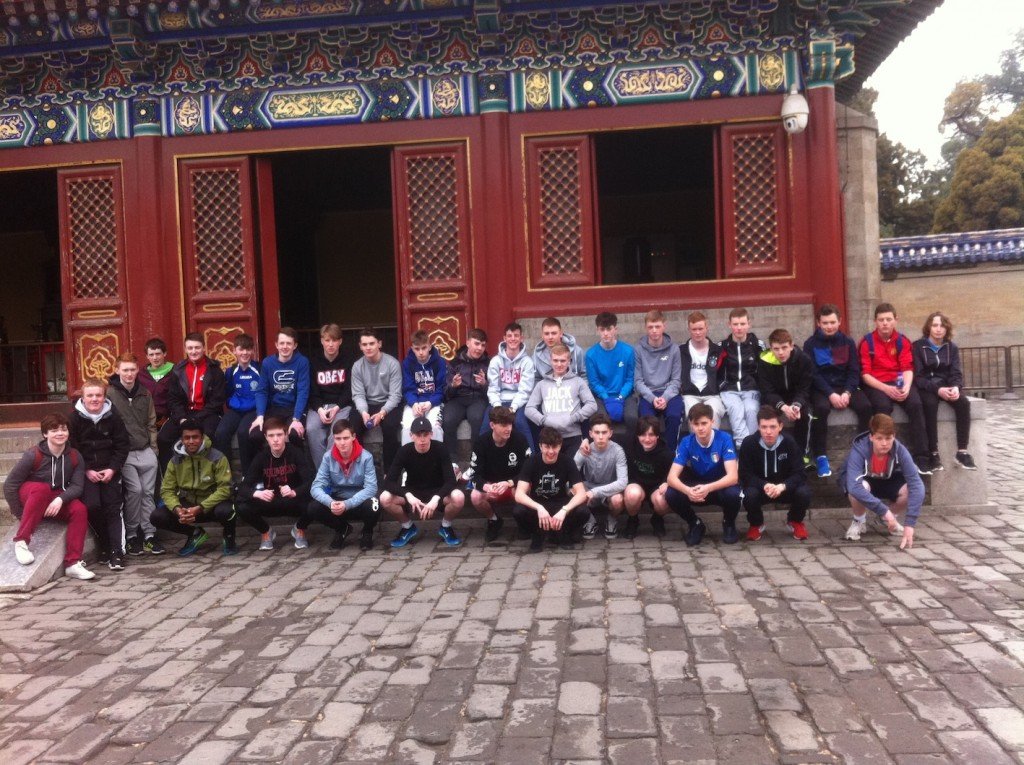 The group got to see lots of culture.