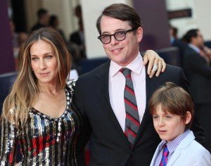 SJP and her family.