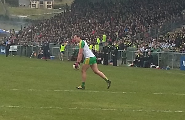 Michael Murphy in action at O'Donnell Park on Sunday