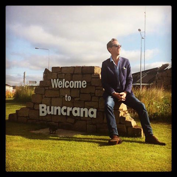 Tubs enjoyed his trip to Buncrana