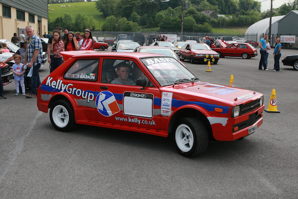 A beautiful rear wheel drive Starlet on show at the Toyota Fest this week.