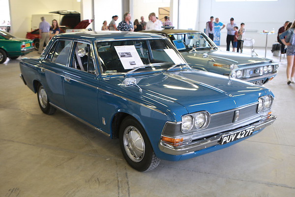 Classic Toyota's from the sixties at the Toyota Fest in Letterkenny.