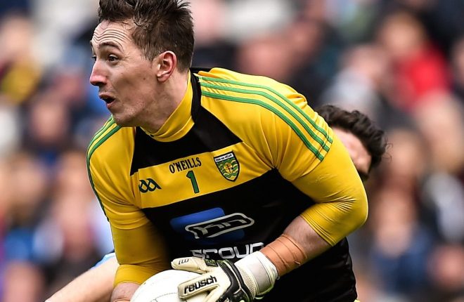 Mark Antony McGinley had a dream debut for Donegal. 