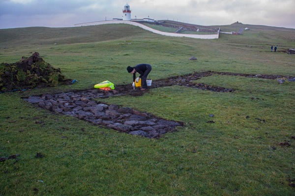The excavation of the sign has been undertaken by a group of community volunteers who aim to make it a tourist destination.