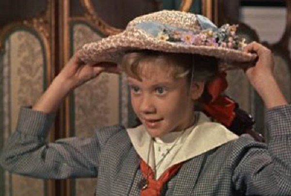 Fun-loving Pollyanna played by Hayley Mills in the Disney adaption of the Eleanor H. Porter novel