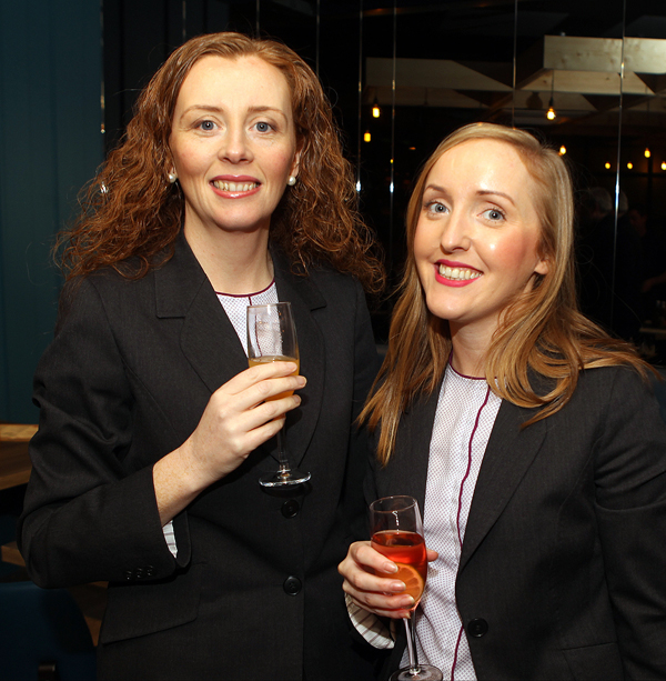 Sally Anne Mulholland and Martina Rodgers at the opening of Backstage in Letterkenny.