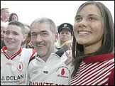 Mickey Harte with daughter Michaela