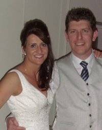 The late Roisin and her husband Stephen.