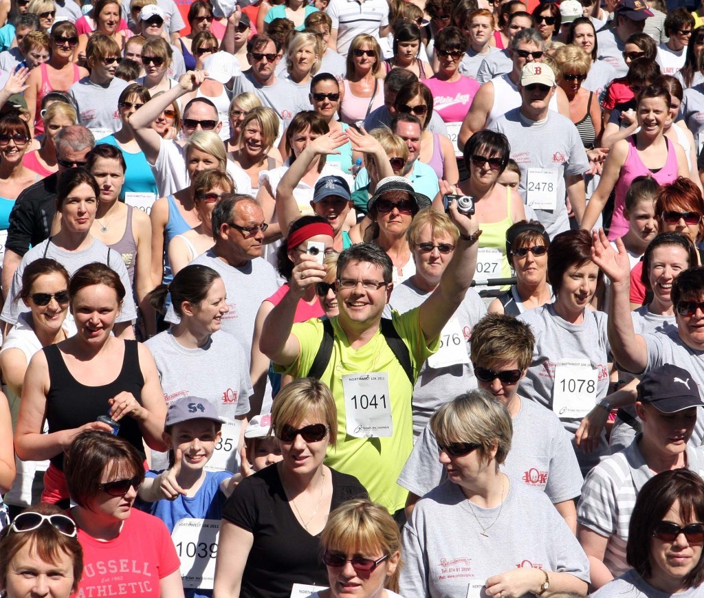 All types of athletes take part in the annual North West 10K.