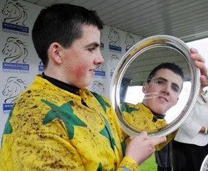 Jockey Martin Harley has been hospitalised after fall.