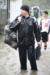 Liam O'Donnell will be happy that Letterkenny Rovers U16's got off to a winning start last night against Mulroy. 