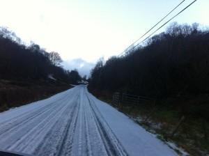 falcarragh in the snow - copyright donegaldaily.com