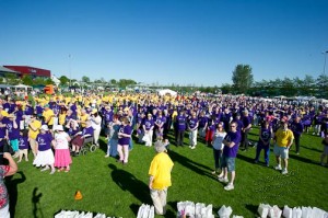 The Relay for Life event.