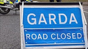 An elderly woman died after her car hit a ditch outside Ballyshannon.