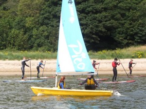 STAND UP PADDLE BOARDING IN RATHMULLAN TODAY