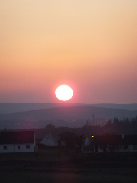 Sunset in Falcarragh by Robert McClean for donegaldaily.com