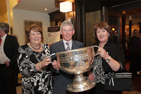 Ann Harkin, Myles Gallagher and Marian Caffrey