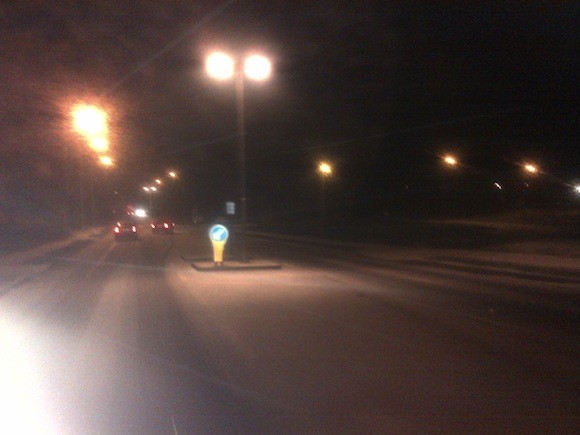 N56 AT ILLISTRIN COVERED IN ICE AND HAIL - DONEGALDAILY.COM