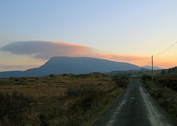 Muckish in the evening By Fred Aicken