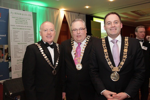 Martin McGettigan-President of Donegal Association, Mayor of Donegal and Lord Mayor of Dublin Naoise Ó Muirí