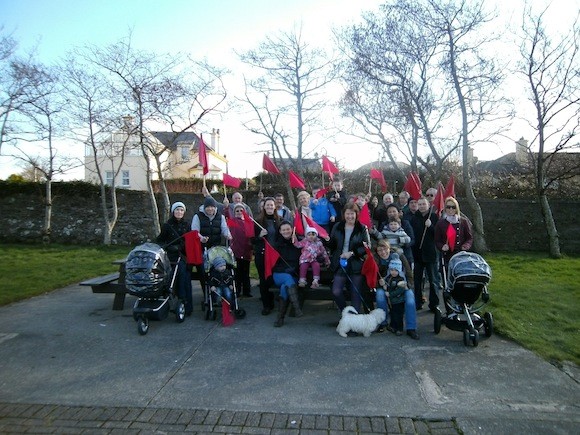 Red Flag to the Bull? Buncrana Beach Party Protest No2