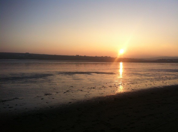 Sunrise at Keadue Strand by Kathryn Russell