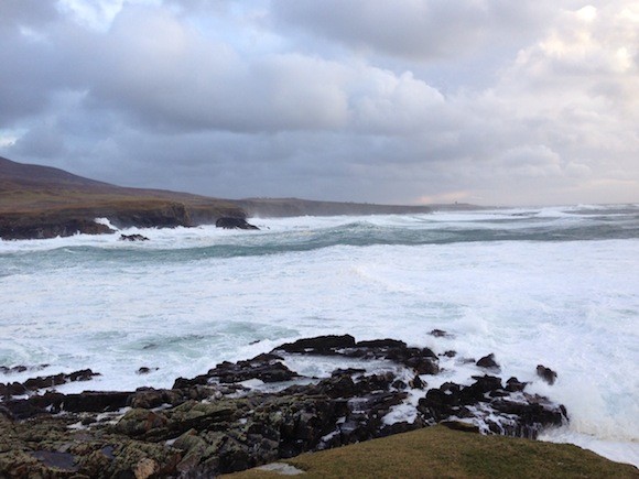 Storm brewing at Malinmore Bay, Glencolmcille by Paul Hegarty.