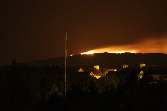 Kei Patterson took this picture in Dungloe just after midnigt (donegaldaily.com)