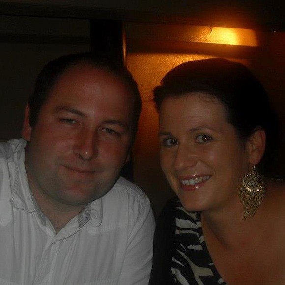 Sharon Doherty with husband Joey