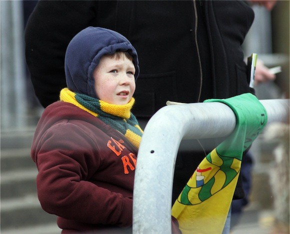 Fans in all weathers! www.donegaldaily.com