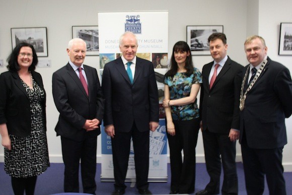 Minister Deenihan visit to County Museum